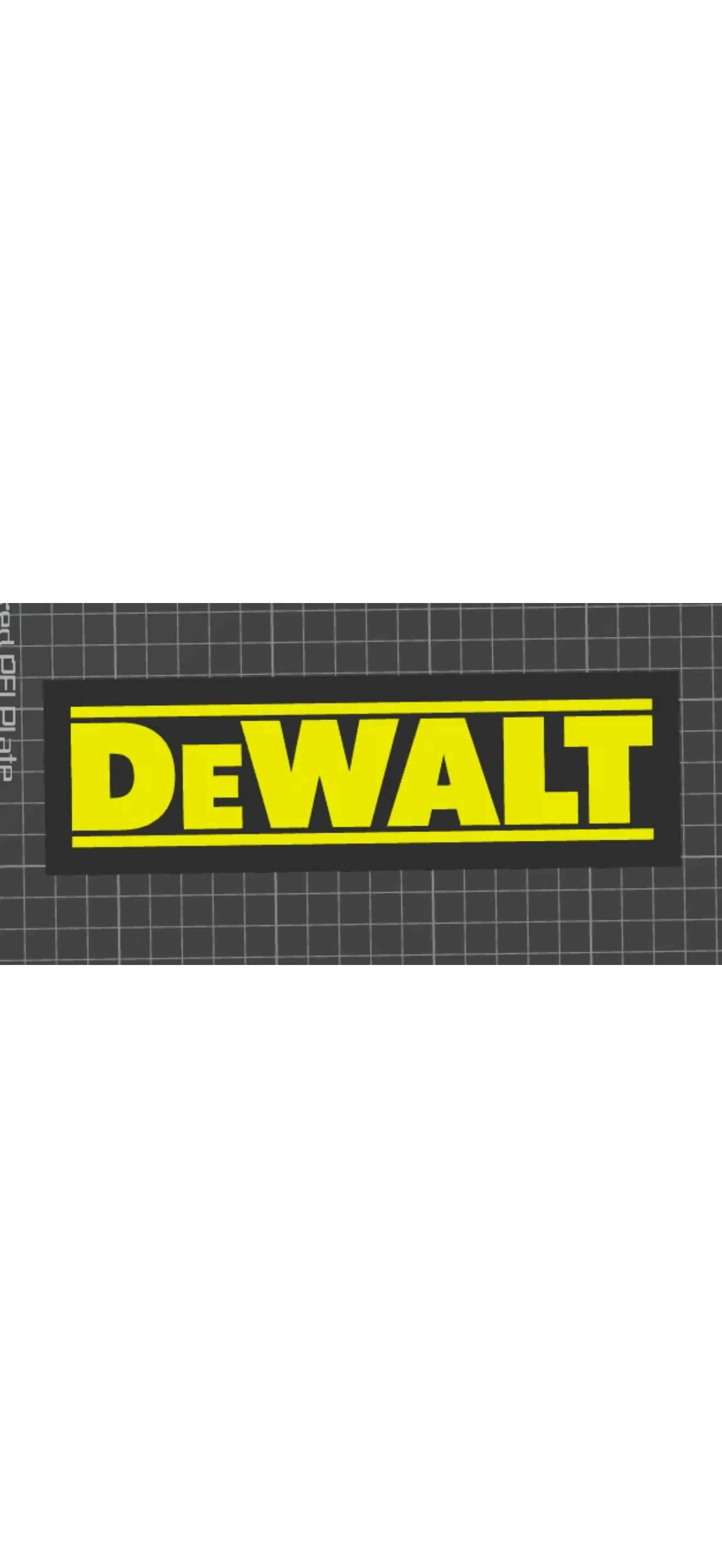 dewalt logo sign